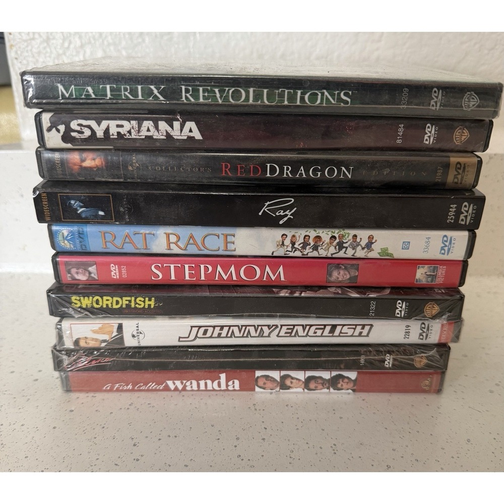 Lot of 10 DVD Action Drama‎ Comedy Romance SCI-FI Adventure Movie RANDOM BUNDLE